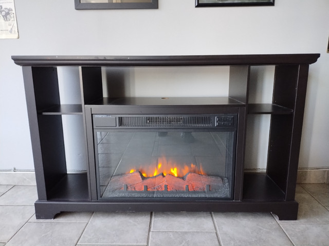 Electric Fireplace/TV Stand in Fireplace & Firewood in Sault Ste. Marie