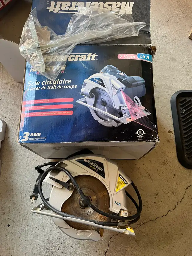 Mastercraft Circular Saw in Power Tools in Markham / York Region - Image 2