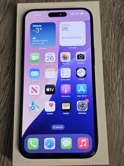 Black iPhone 16 Plus 128GB - 100% Battery Health- Tempered glass, View more