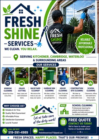Cleaning Services , View more