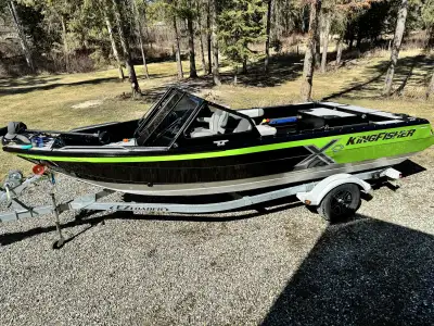 Up for sale is a Kingfisher river jetboat, ready for your next aquatic adventure! This boat has been...