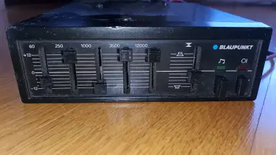 Blaupunkt Equalizer Amplifier Vintage Porsche, View more