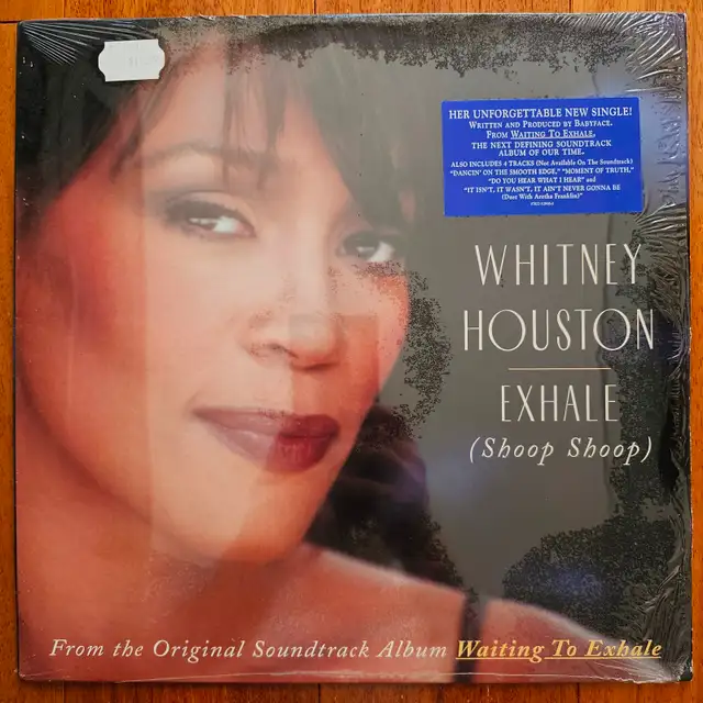 Whitney Houston "Exhale (Shoop Shoop)" VINYL LP
