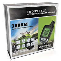 2 Way Motorcycle Alarm Pager with Remote Engine Start