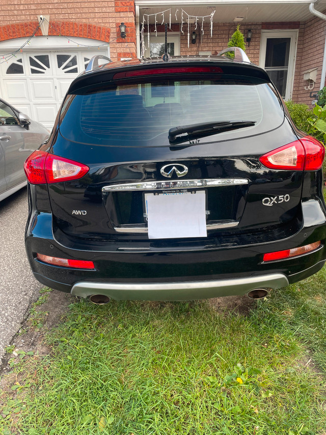 Selling my 2016 Infiniti QX-50 3.7l black Super luxury AWD GPS in Cars & Trucks in Markham / York Region - Image 2