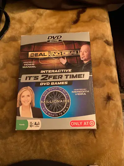 Brand new never used still in box still in plastic dvd game fun for the whole family or with friends