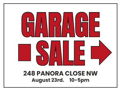 Bargains galore — everything must go! Ladies clothes mint condition from $1 House items, kids stuff....