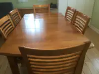 Mobilier de cuisine BERMEX table & 6 chaises