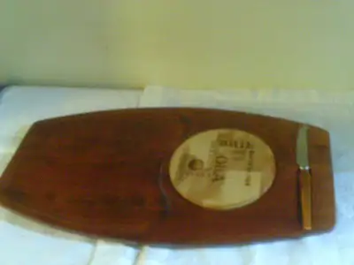 $10 - MCM Baribocraft Cheese Platters/Serving Trays/Boards 13 and 18 inch; Nut Bowl; S and P; Coffee...