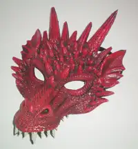 Dragon Adult Foam Rubber Face Mask