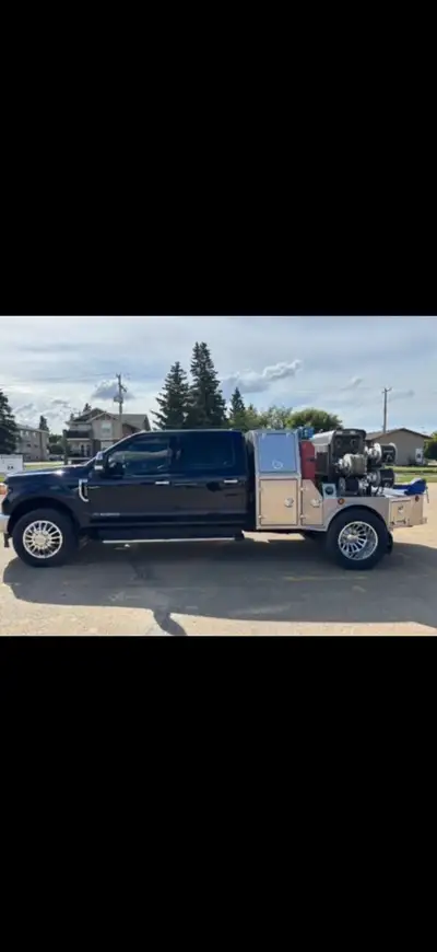 Truck, welder and reels included. Truck has 104,678 kms on it and has extended warranty for Engine,...