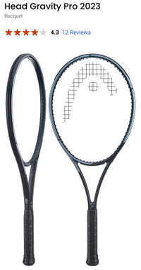 Head Gravity Pro 2023 x 2 Racquets