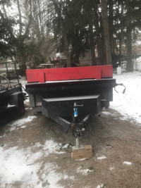 Dump trailer 5200lb axle