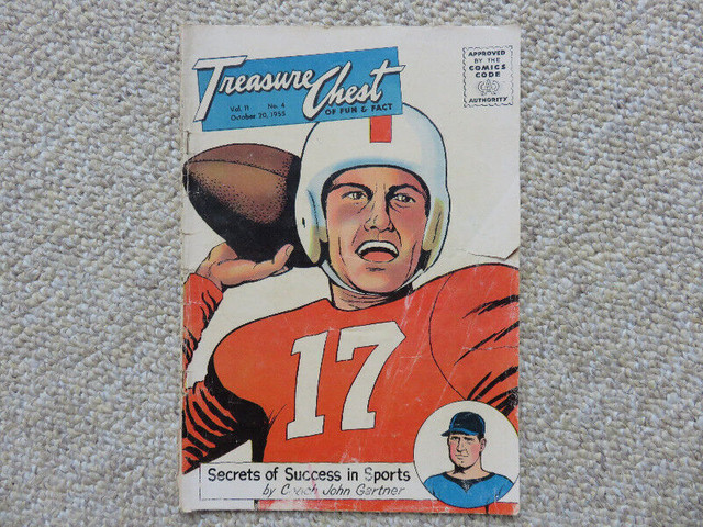 Treasure Chest Vol. 11 #4 - Secrets of Success in Sports - 1955 in Arts & Collectibles in Ottawa