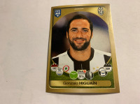 Panini Sticker Fifa 365 2017#241 Gonzalo Higuain ROOKIE Juventus