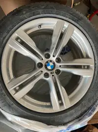 Winter tire and rim set for BMW X6 Generation 2