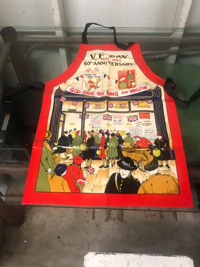 VE Day 50th Anniversary Apron May 8th 1945, View more
