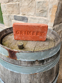 Rare vintage GRIMSBY Brick