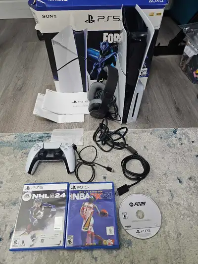 PS5 Slim Disc Edition for Sale $620, View more