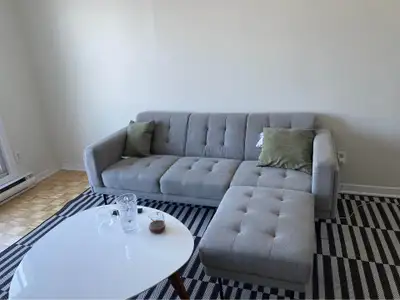 3 seater Grey sofa new urgently for sale, View more