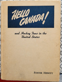 Hello Canada & hockey fans in the u.s book