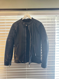 Zara Faux Leather Jacket - Size M