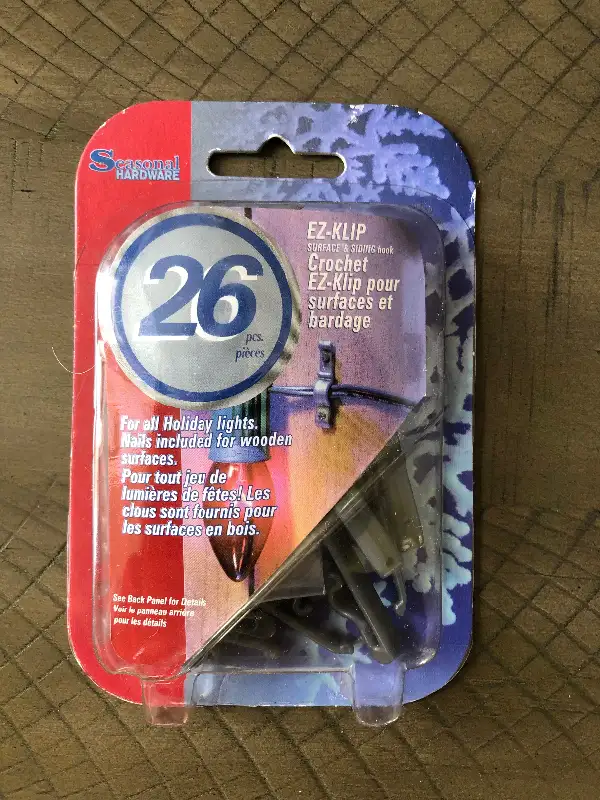 EZ Klips -hang lights/cords- 3 pkgs (Brampton) in Electrical in Mississauga / Peel Region - Image 4