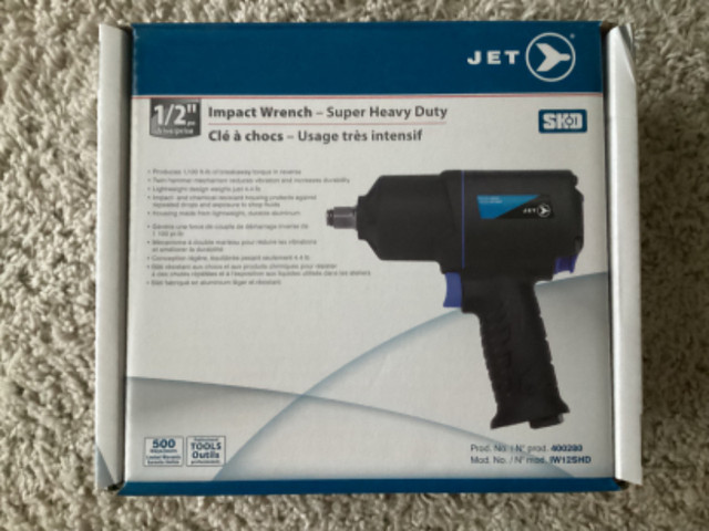 JET IMPACT WRENCH- SUPER HEAVY DUTY in Power Tools in Winnipeg