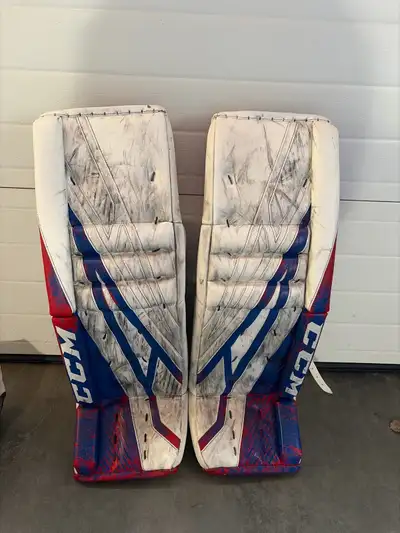 CCM Eflex 4 goalie pads and 590 Pro glove, View more