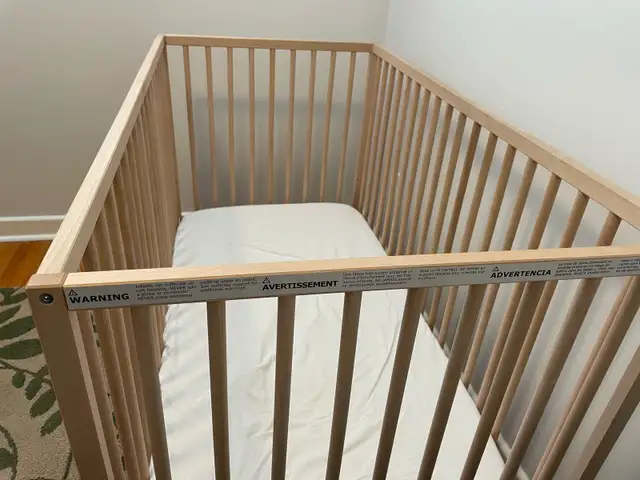IKEA crib and mattress in Cribs in Mississauga / Peel Region - Image 2
