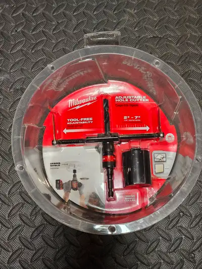 * New * Milwaukee Tool Adjustable Hole Cutter, View more