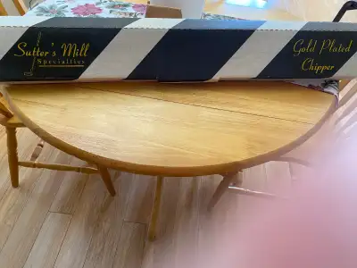 Gold-Plated Golf Putter and Chipper Set, View more