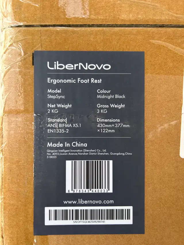 [NEW IN BOX] Libernovo Omni Dynamic Ergo Chair with STEPSYNC in Chairs & Recliners in Markham / York Region - Image 5