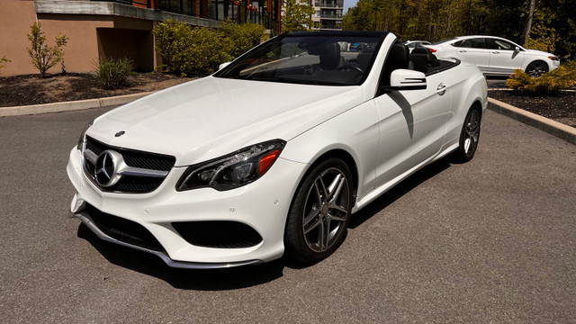 Mercedes E400 Cabriolet 2016 70 000km (particulier 1 seule taxe) dans Autos et camions  à Laval/Rive Nord