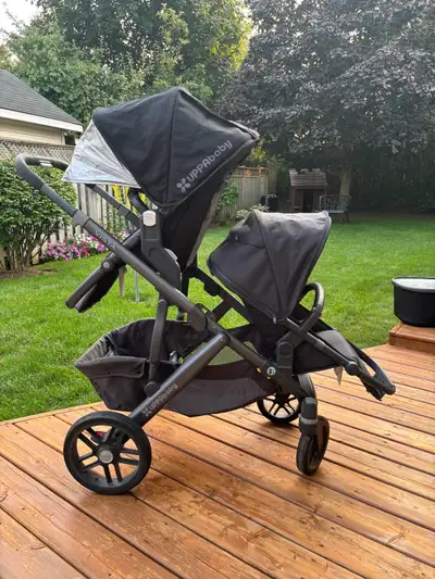 Uppababy double stroller, View more