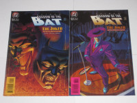 DC Comics Batman: Shadow of the Bat#’s 37 & 38 Joker! comic book