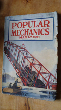 vintage Popular Mechanics Magazine July 1918