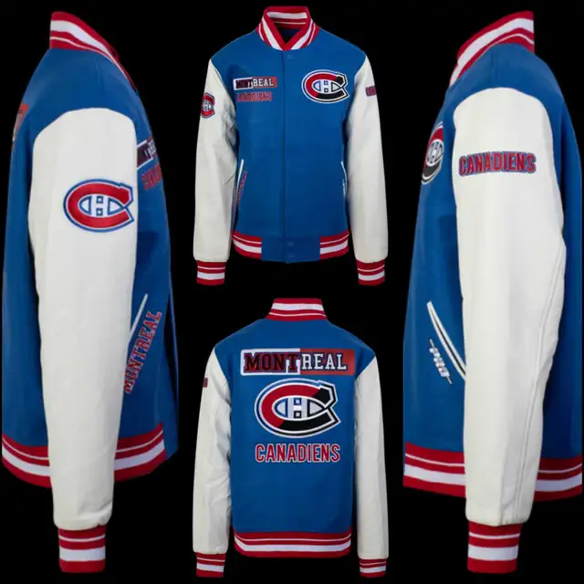 Brand new with tags Pro Standard NHL Canadiens Varsity Jacket in Men's in Laval / North Shore - Image 6