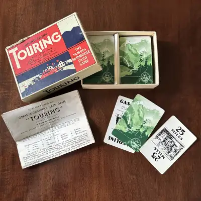 Vintage “Touring” Automobile Card Game, 1947, View more
