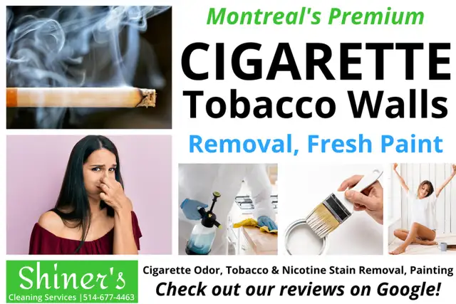 Cigarette Smoke & Tobacco Walls -  Cleaning, Deodorize, Painting628657106515231215