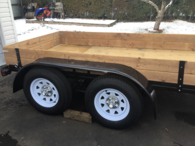 Double axel trailer in Cargo & Utility Trailers in Gatineau - Image 4