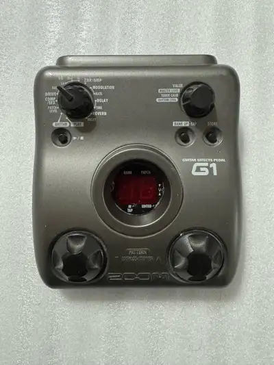 Zoom G1 Guitar Pedal, View more