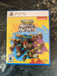 Teenage Mutant Ninja Turtles Wrath of the Mutants PS5 Game