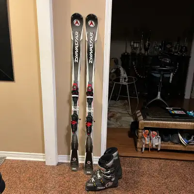 165 Dynostar Booster ski with boots , View more