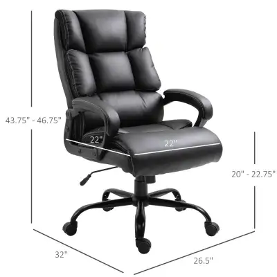 400lbs Capacity Ergonomic Heavy-Duty Office Chair, View more