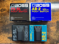 BOSS FS-5L And AB-2 Footswitches $60 For Both