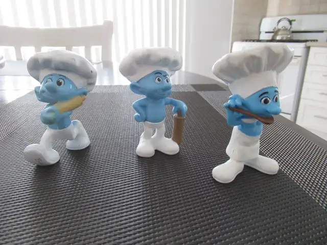 Smurfs: Greedy, Chef, Baker, Hefty Body Builder PRICE FOR EACH in Toys & Games in Brantford - Image 4