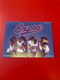 1996 MONTREAL EXPOS WALL CALENDAR