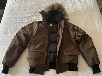 Brown Canada Goose Bomber Jacket, View more