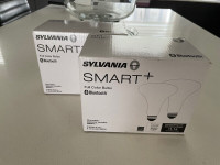 Sylvania Smart+ Bluetooth Full Colour Dimmable BR30 Bulbs 4- New
